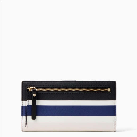 🎉HP-New Kate Spade Stacy Wallet in Cruise Stripe! - Picture 7 of 8
